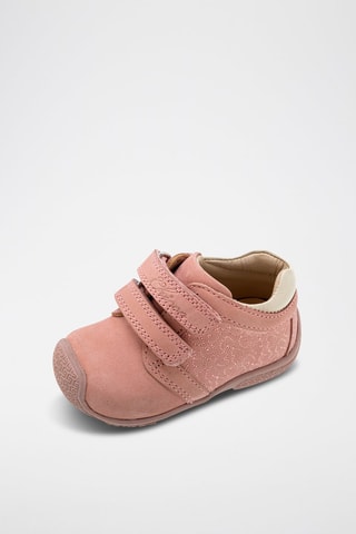 Leren Enkellaarzen - Roze