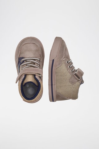 Baskets montantes - Beige