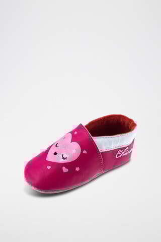 Leren Loafers - Fuchsia