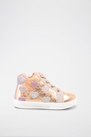 Hoge Sneakers Oranje