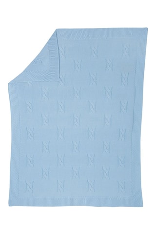 Plaid - Blauw - 86 x 68 cm