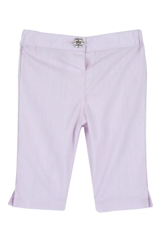 Broek   Wit en roze