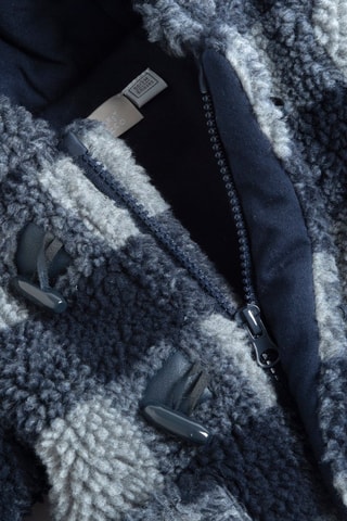 Manteau à capuche - Bleu