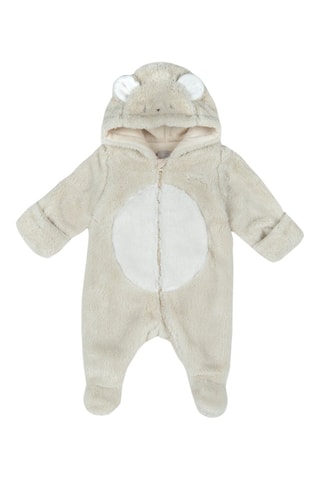 Combipilote à capuche - Beige