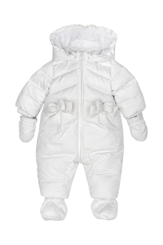 Combipilote à capuche - Blanc