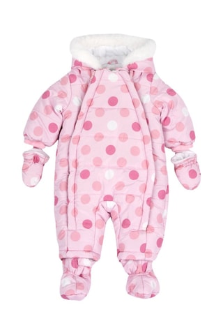 Combipilote à capuche - Rose