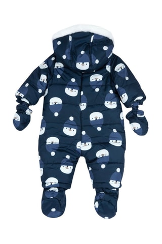 Combipilote à capuche - Bleu marine