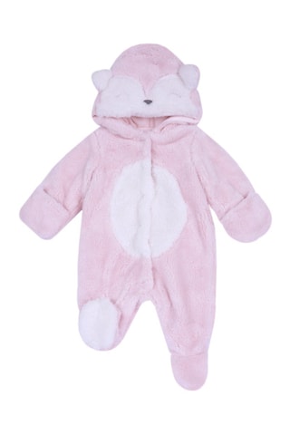 Combipilote à capuche à oreilles - Rose