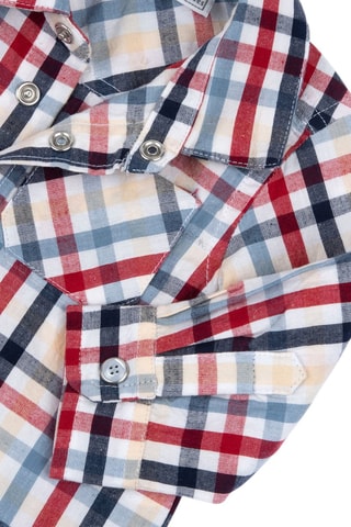 Chemise - Blanc et rouge