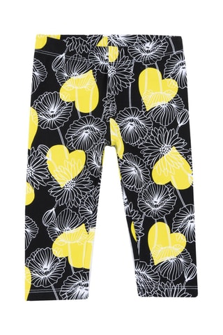 Legging - Noir et jaune