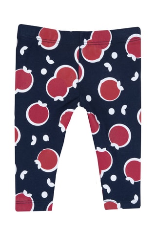 Legging - Bleu marine et rouge