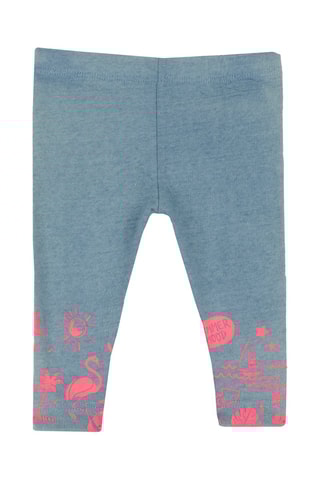 Legging - Gemêleerd Marineblauw
