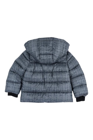 Gewatteerde Jas met Capuchon - Grijs