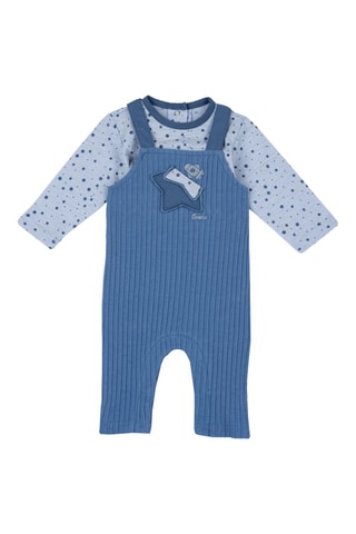 Body et salopette - Bleu