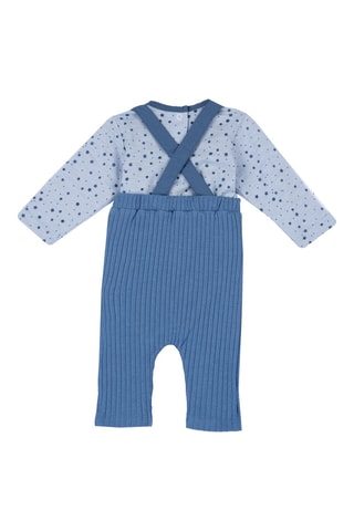 Body et salopette - Bleu