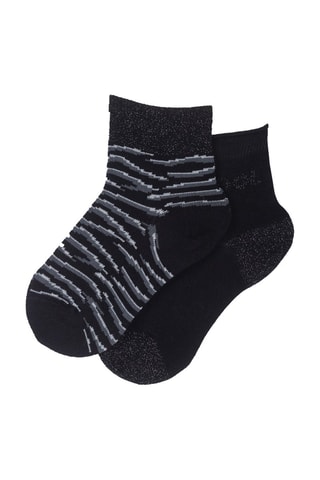 2 paires de chaussettes - Noir