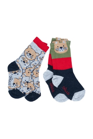 2 paires de chaussettes - Bleu foncé