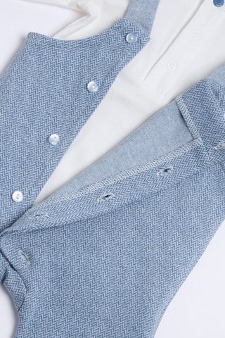 Body et salopette - Bleu clair