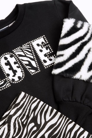 Sweater en Legging - Zwart en Wit