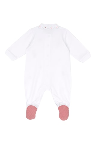 Grenouillère - Blanc et rouge