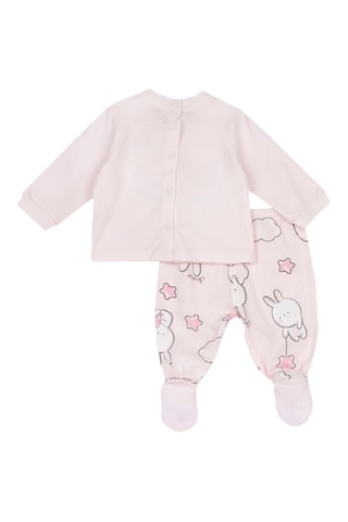 T-shirt et pantalon - Rose poudré