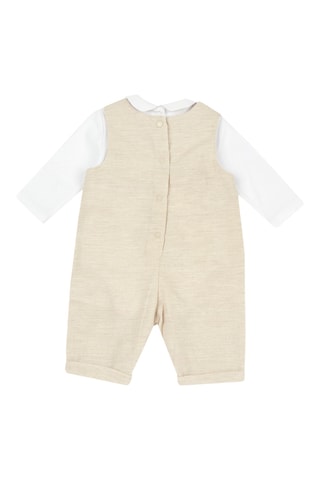 T-shirt et combinaison - Beige