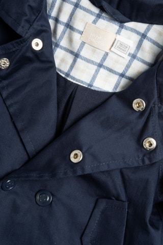 Manteau à capuche - Bleu nuit