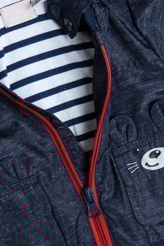 Veste à capuche - Bleu marine