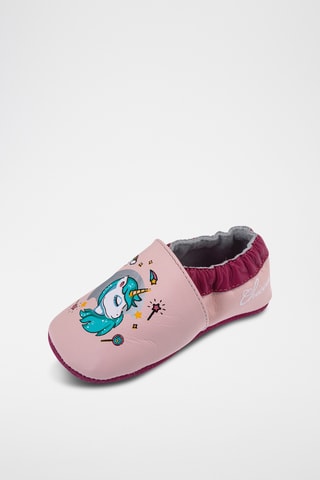 Geitennubuck Pantoffels - Roze