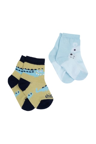 2 paires de chaussettes - Vert clair