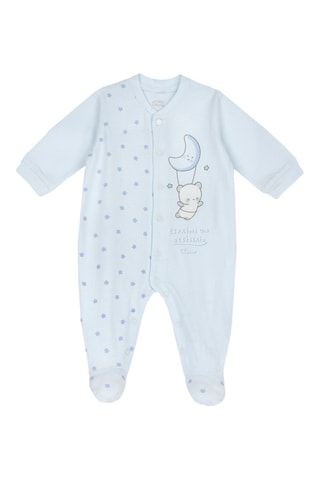 Grenouillère - Bleu clair