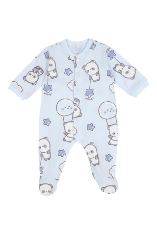 Grenouillère - Bleu clair