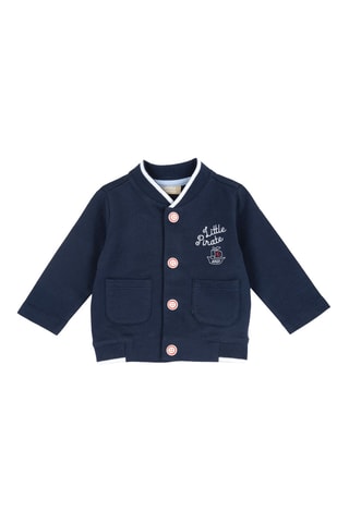 Veste - Bleu marine et blanc