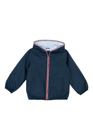 Blouson à capuche - Bleu foncé