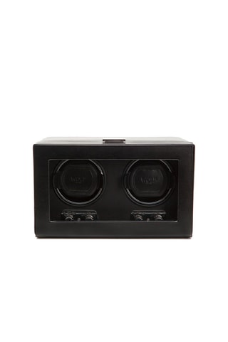 Enrolador em couro para 2 relógios Heritage - Antracite