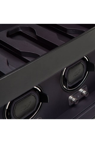 Enrolador para 3 relógios Heritage Winders - Preto