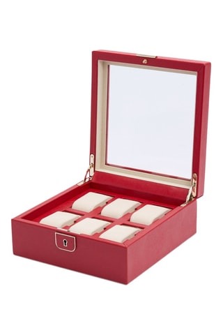 Cofanetti per orologi in pelle Palermo - Rosso