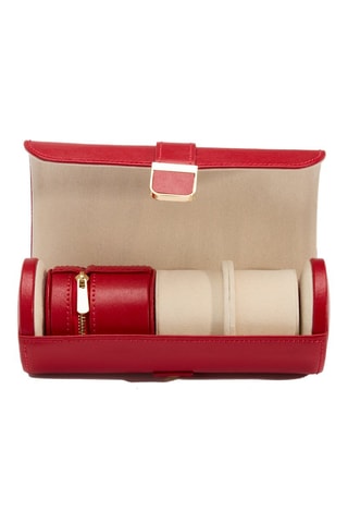 Cofanetto per orologi in pelle Palermo - Rosso