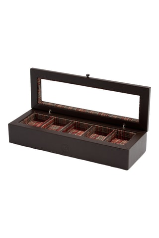 Cofanetto per orologi in pelle WM - Marrone