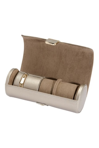 Cofanetto per orologi in pelle Palermo - Dorato 