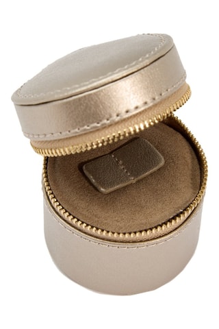 Cofanetto per orologi in pelle Palermo - Dorato 