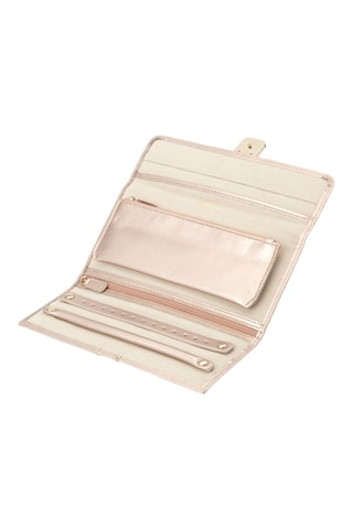 Pochette portagioie in pelle Palermo - Dorato rosa