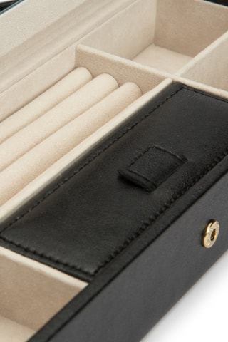 Portagioie in pelle Palermo - Antracite