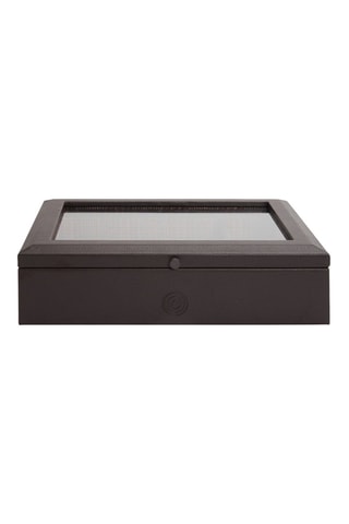 Cofanetto per orologi in pelle vegan WM - Marrone