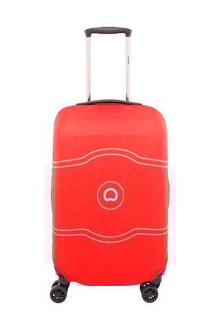 Housse de valise extensible (S) - Rouge et blanc - Taille S