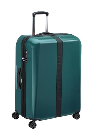 Valise grand volume extensible Promenade Hard 2.0 (L) - 76 cm - Rose et vert