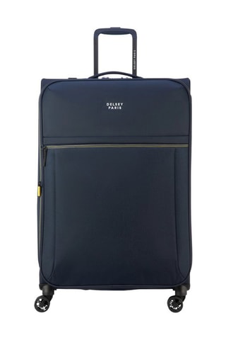 Valise grand volume extensible Brochant 3 (L) - 77 cm - Bleu