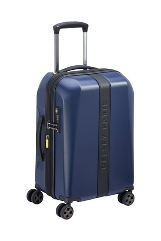 Valise cabine extensible Promenade Hard 2.0 (S) - 55 cm - Bleu