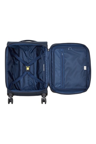 Valise cabine extensible Brochant 3 (S) - 55 cm - Bleu