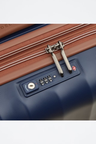 Valise cabine slim extensible Carrousel - Bleu - 55 cm